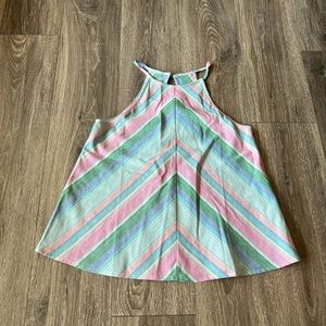 Colorful Linen shirt NWT Large